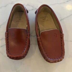 Jannie and Jack Loafer driving shoe brown size 6